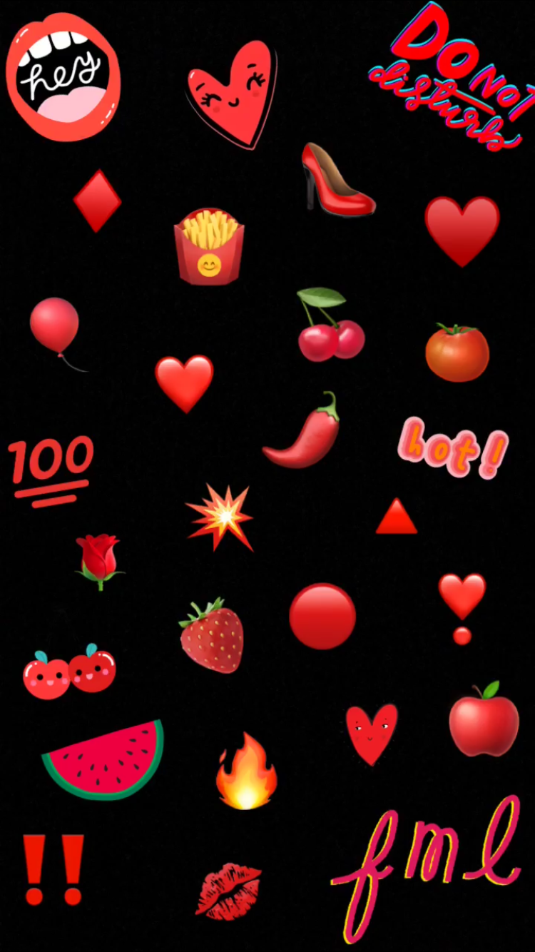 Red Emoji , HD Wallpaper & Backgrounds