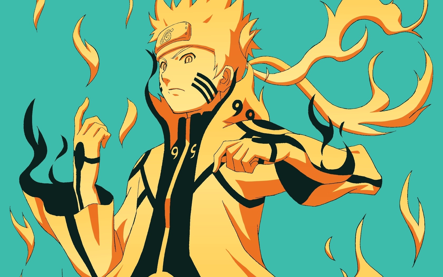 Naruto Kurama Mode , HD Wallpaper & Backgrounds