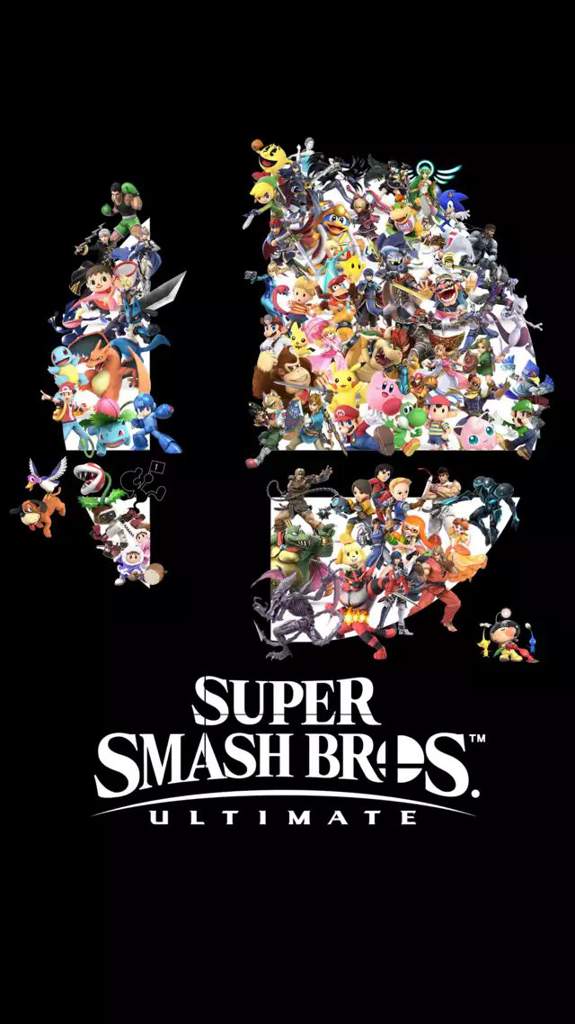 User Uploaded Image - Super Smash Bros Ultimate Wallpaper Iphone , HD Wallpaper & Backgrounds