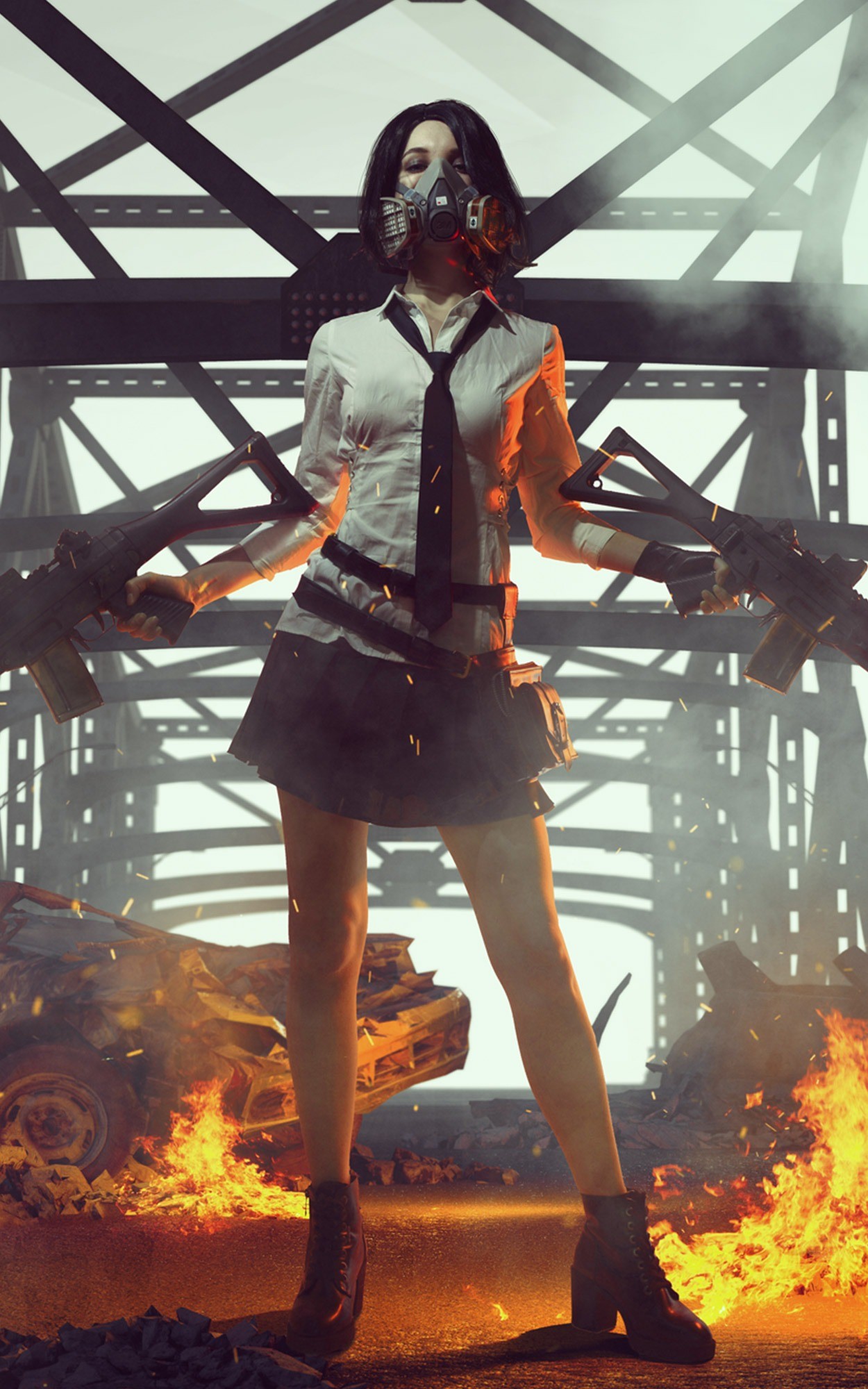 Pubg Cosplay Girl Wallpaper - Pubg Wallpaper For Girls , HD Wallpaper & Backgrounds