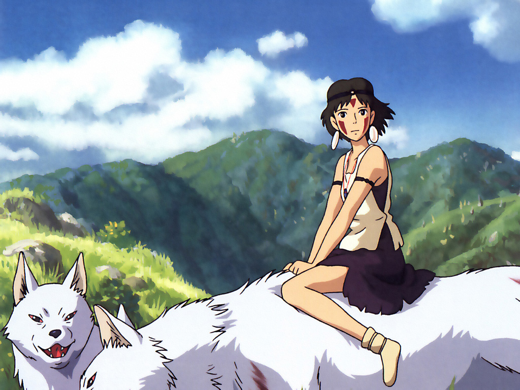 Mononoke Hime Princess Mononoke , HD Wallpaper & Backgrounds
