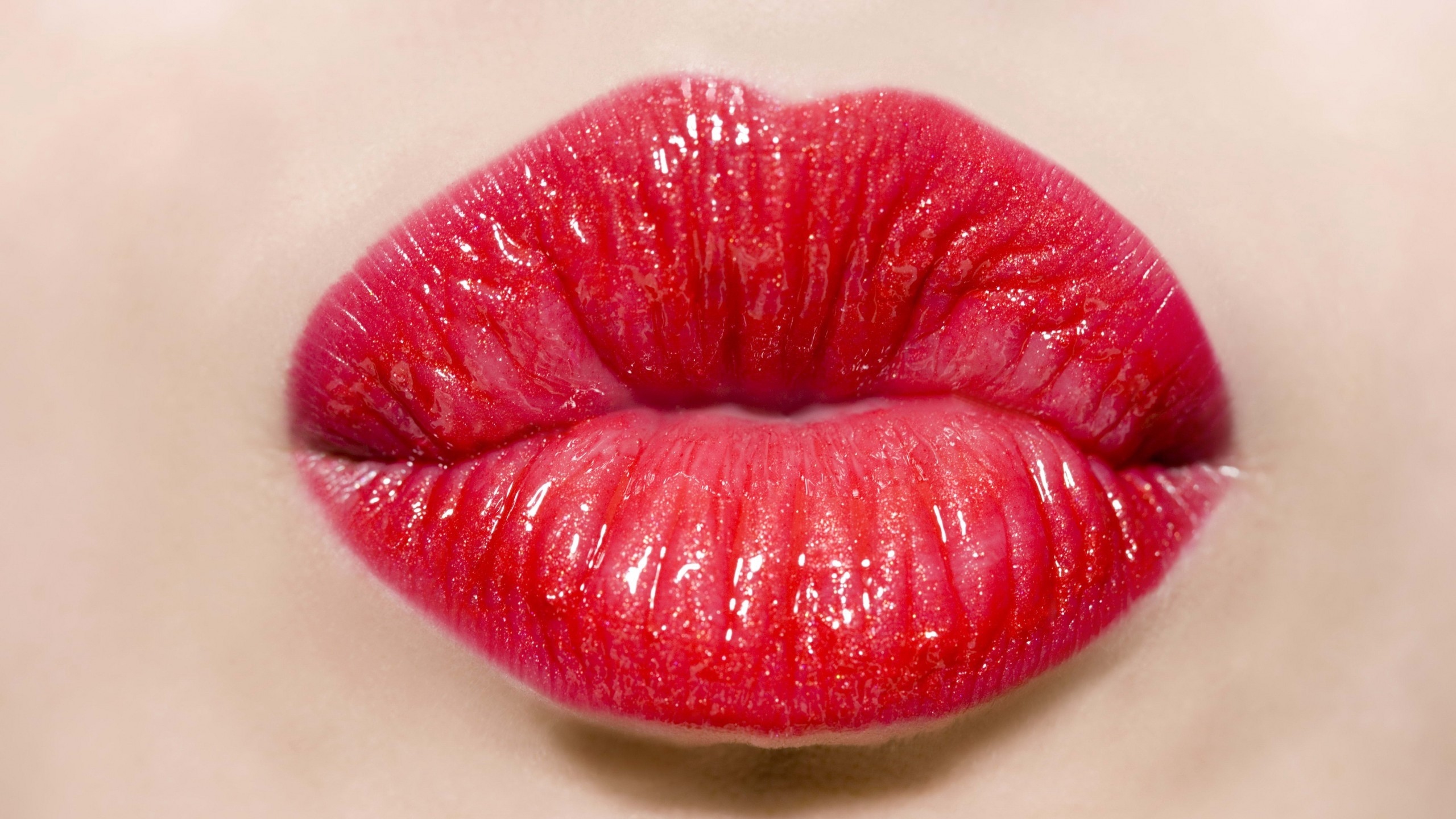 Wallpaper Lips, Girl, Lipstick, Kiss - Red Lips Kiss Gif , HD Wallpaper & Backgrounds