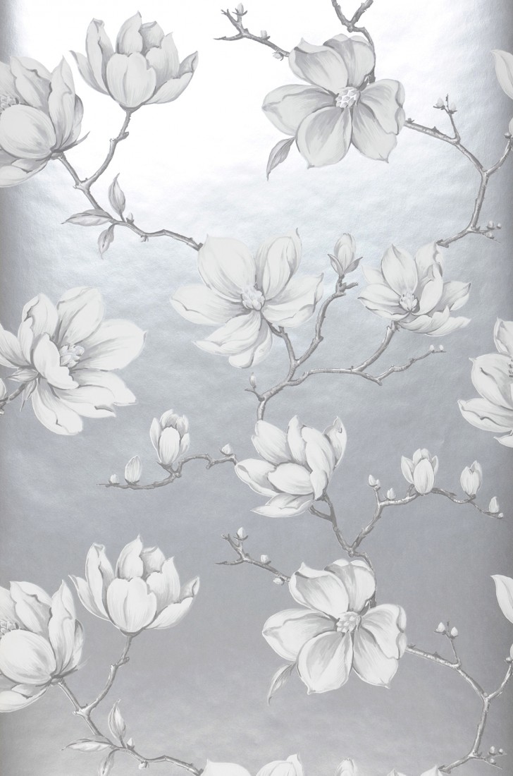 Papel De Parede Cinza Floral , HD Wallpaper & Backgrounds