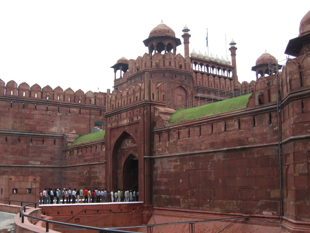 Fort Rouge Lal Qila - Red Fort , HD Wallpaper & Backgrounds
