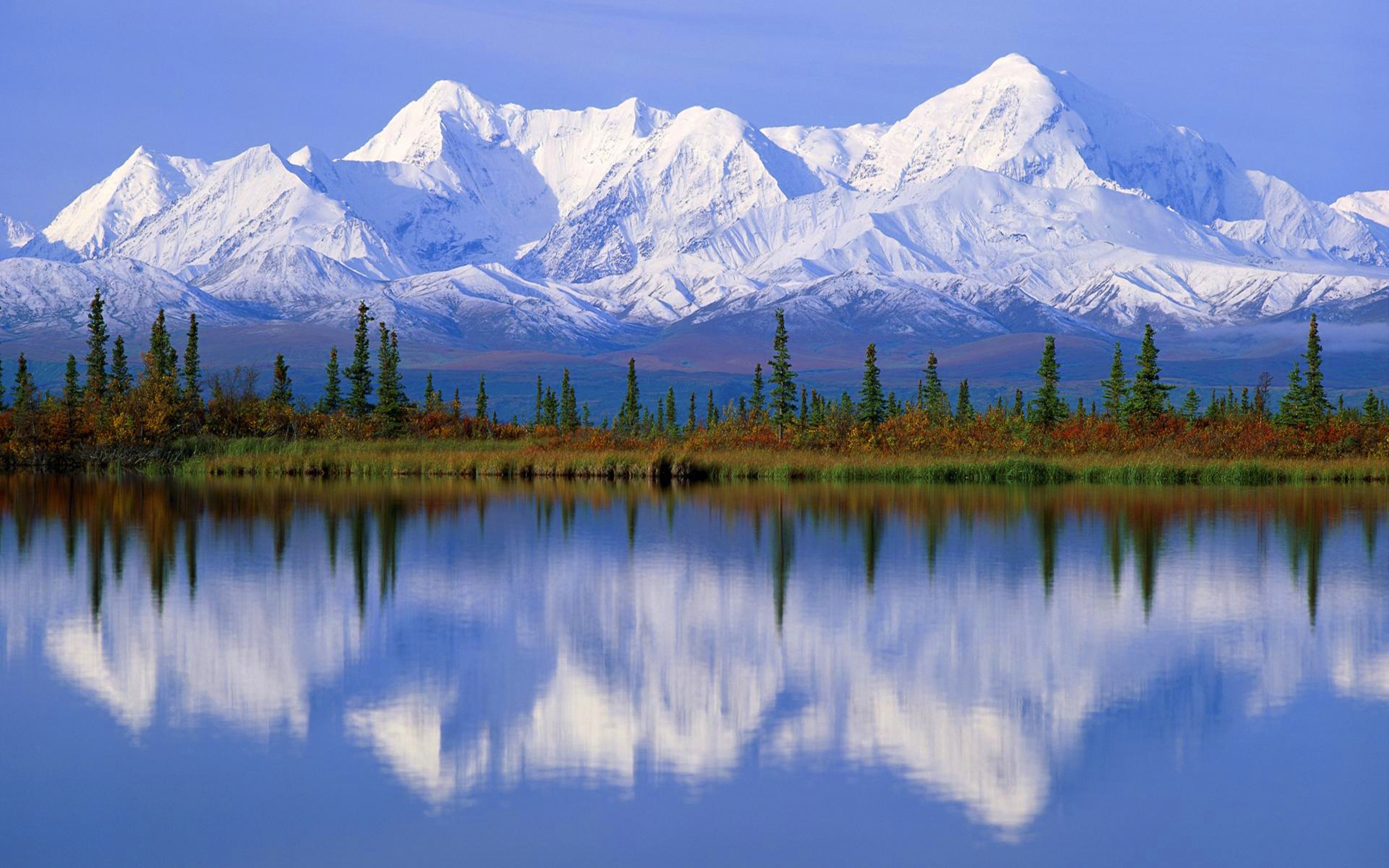 Alaskan Mountains Computer Background , HD Wallpaper & Backgrounds