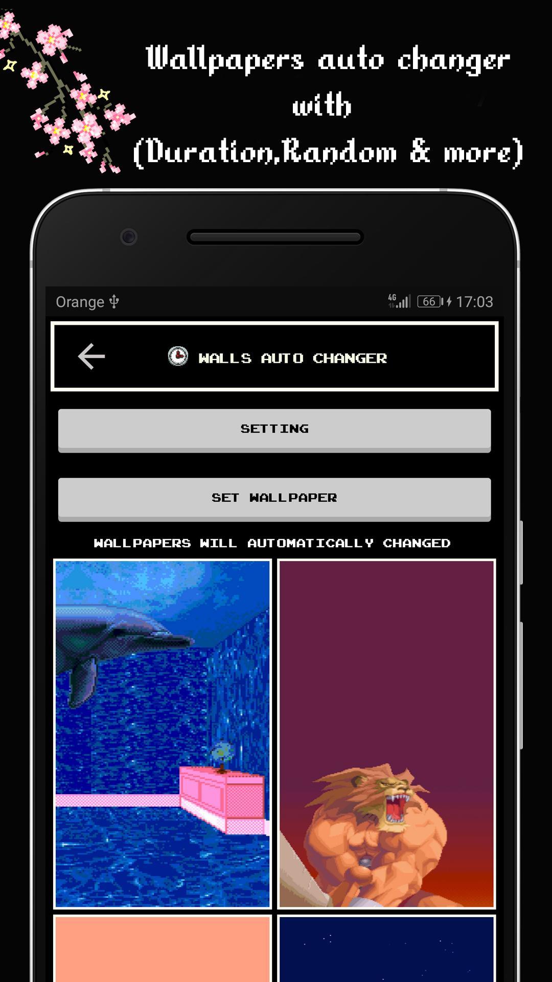 Pixelwave Wallpapers 🌊 应用截图 - Mobile Phone , HD Wallpaper & Backgrounds