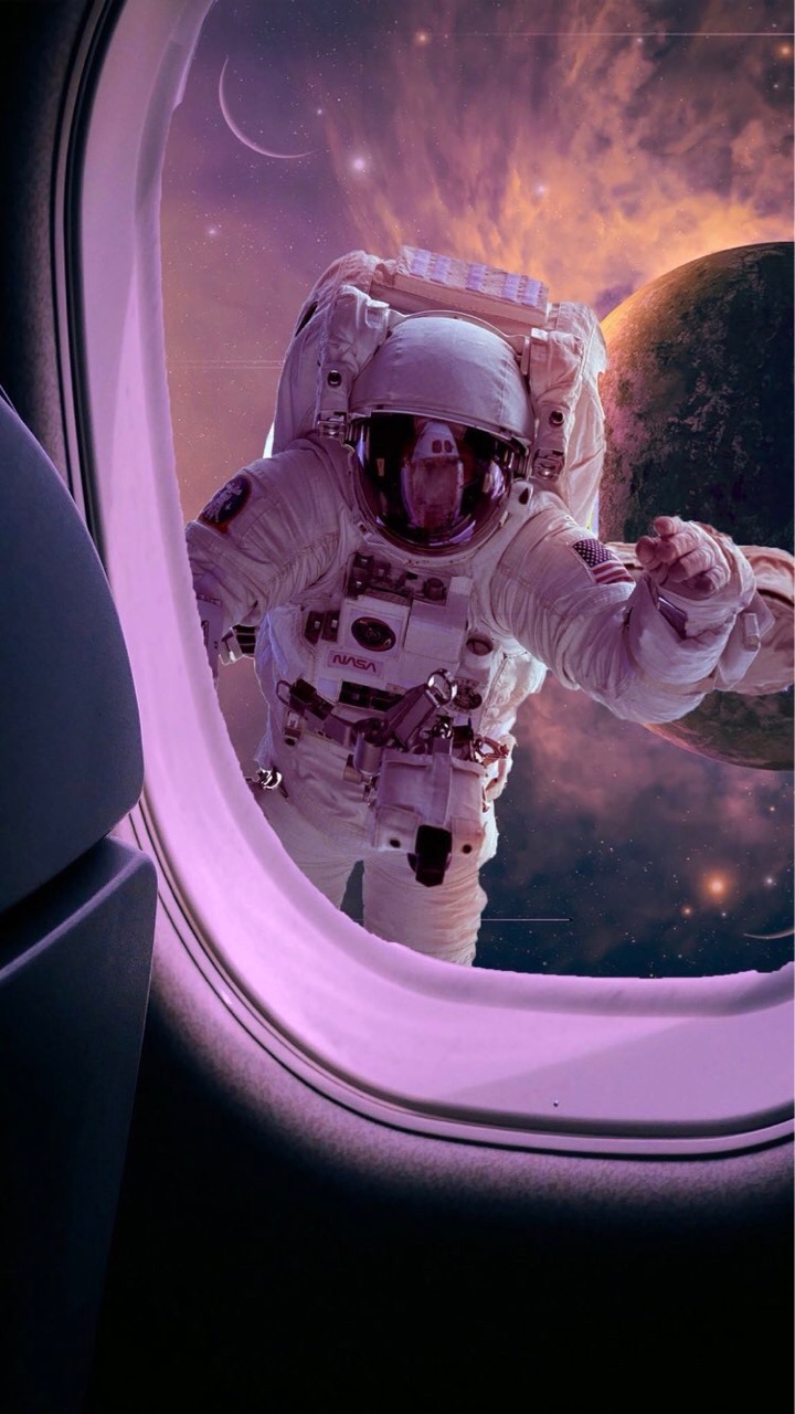 Background, For, And Space Image - Astronaut In Space , HD Wallpaper & Backgrounds
