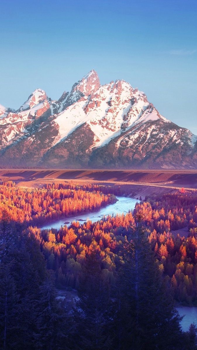 Grand Teton National Park, Snake River Overlook , HD Wallpaper & Backgrounds