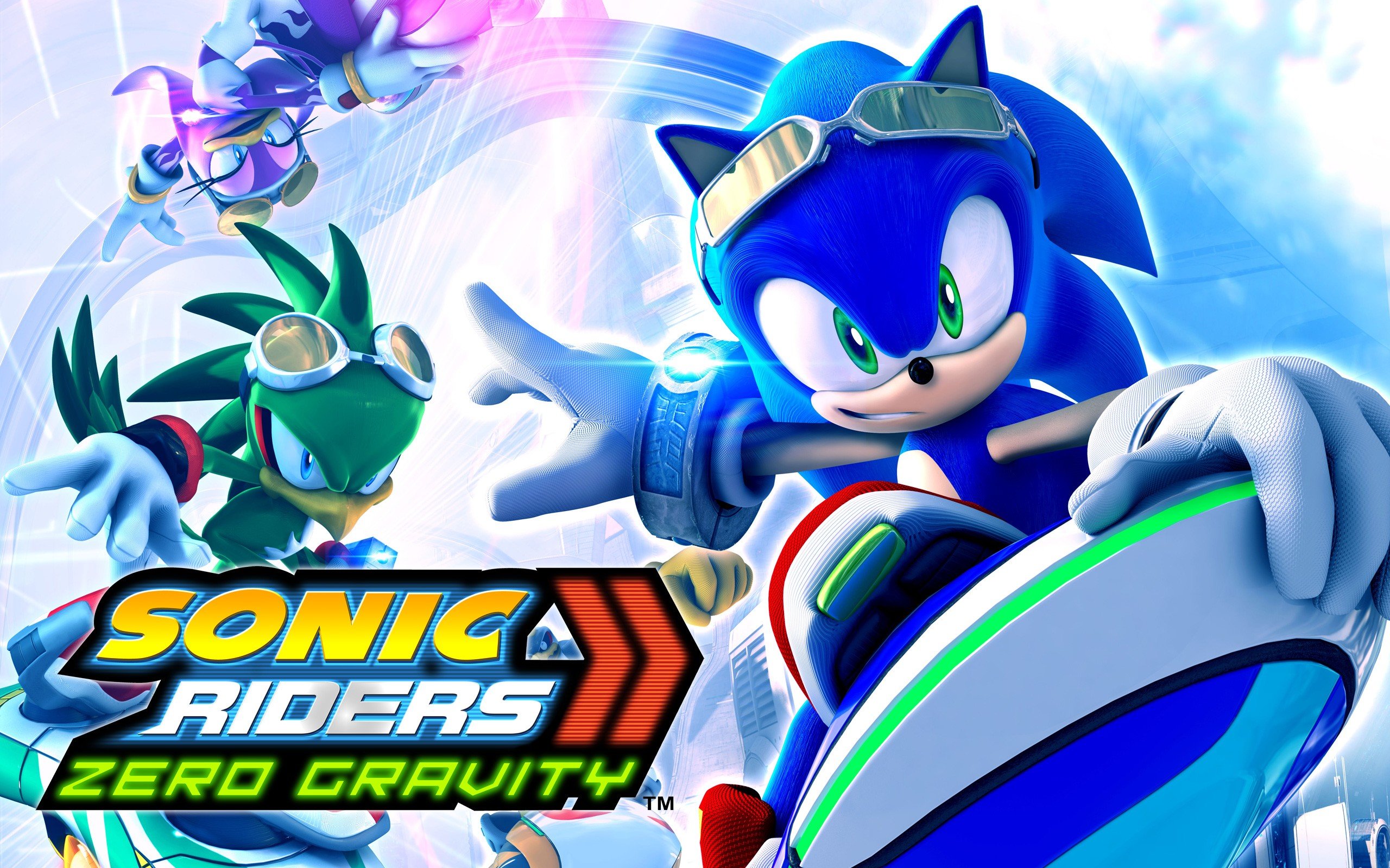 Awesome Sonic Riders - Sonic Riders Zero Gravity , HD Wallpaper & Backgrounds