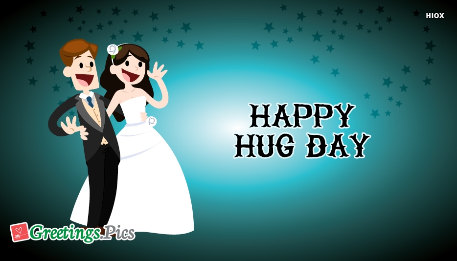 Happy Hug Day Greetings, Images - Cartoon , HD Wallpaper & Backgrounds