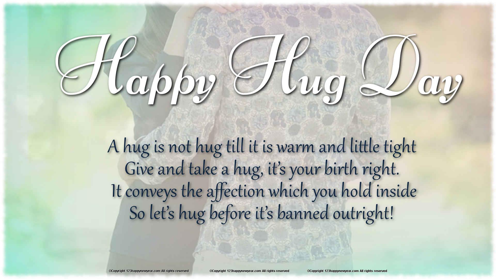 Let S Hug Day - Calligraphy , HD Wallpaper & Backgrounds