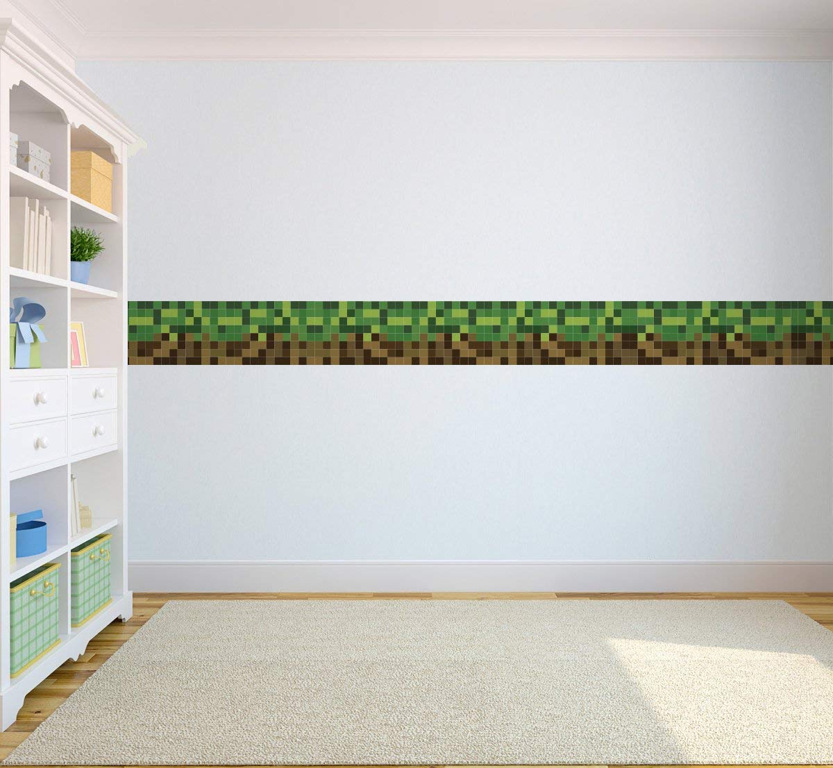 Minecraft Bedroom Wallpaper Border , HD Wallpaper & Backgrounds