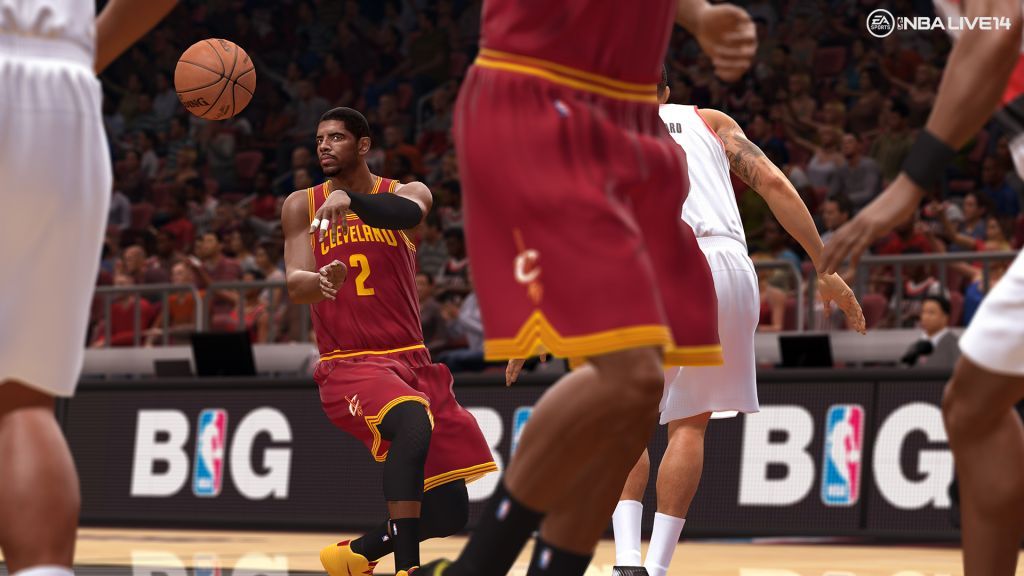 Nbalive14 Ps4 Kyrie Irving Pass 
 Title Nbalive14 Ps4 - Kyrie Irving Nba Live 18 , HD Wallpaper & Backgrounds