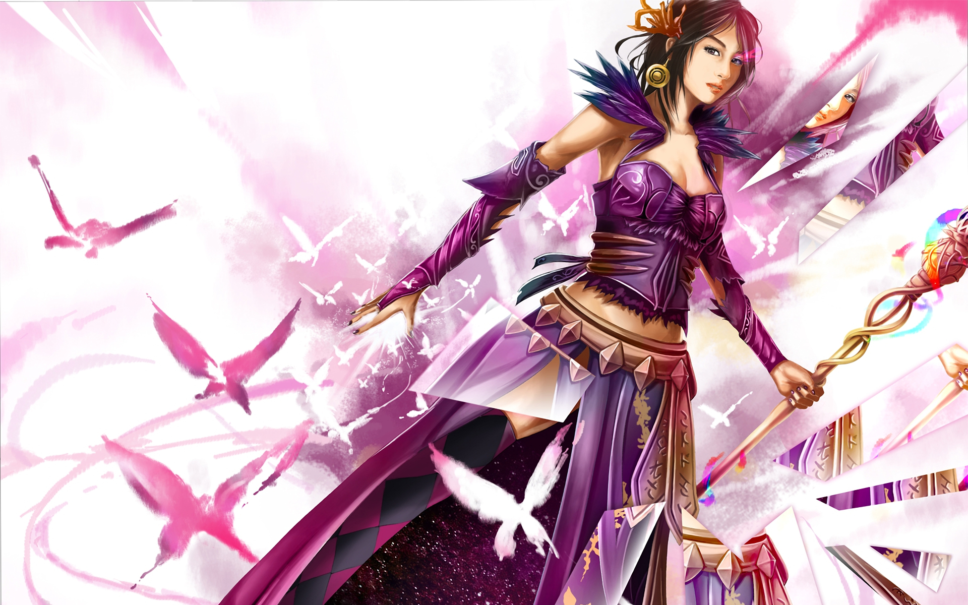 Guild Wars 2 Mesmer Art , HD Wallpaper & Backgrounds