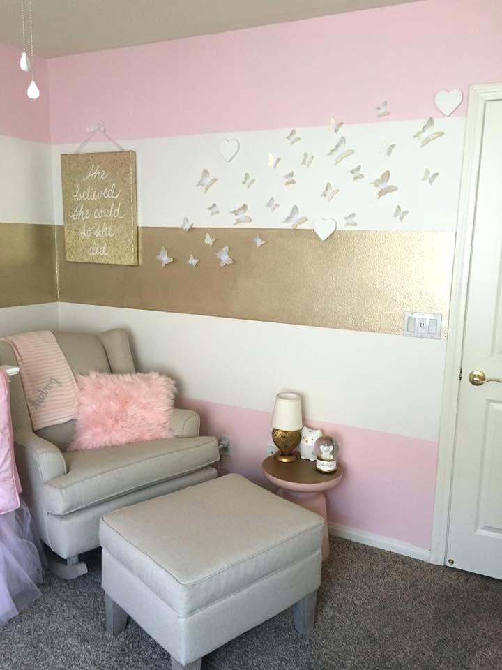Baby Girl Nursery Wallpaper , HD Wallpaper & Backgrounds