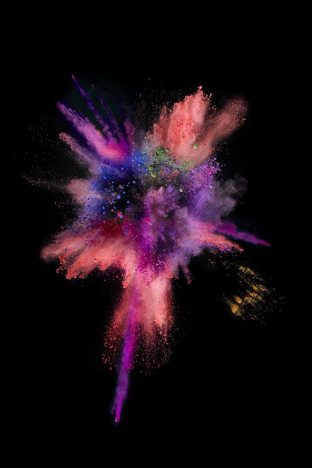 Apple Dark Spark Ios 9 Color Rainbow Iphone Wallpaper - Iphone 8 Duvar Kağıtları Hd , HD Wallpaper & Backgrounds