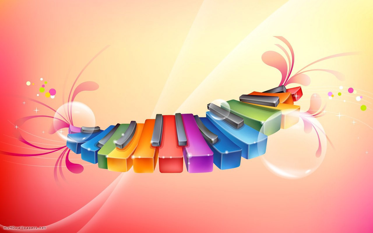 Rainbow Abstract Xylophone Free Desktop Hd And 105526 - Rainbow Background Wallpaper Hd , HD Wallpaper & Backgrounds