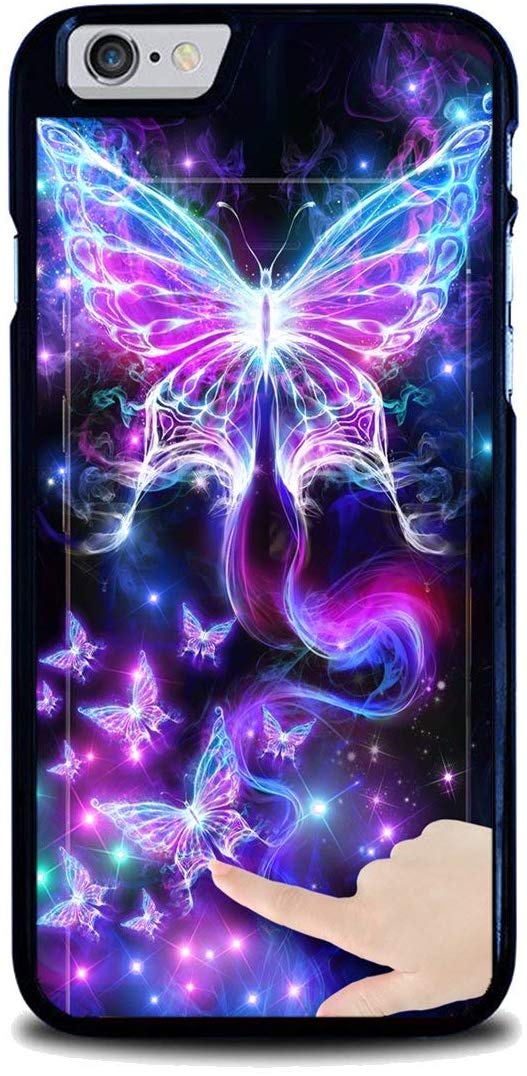 Neon Wallpaper Butterfly , HD Wallpaper & Backgrounds
