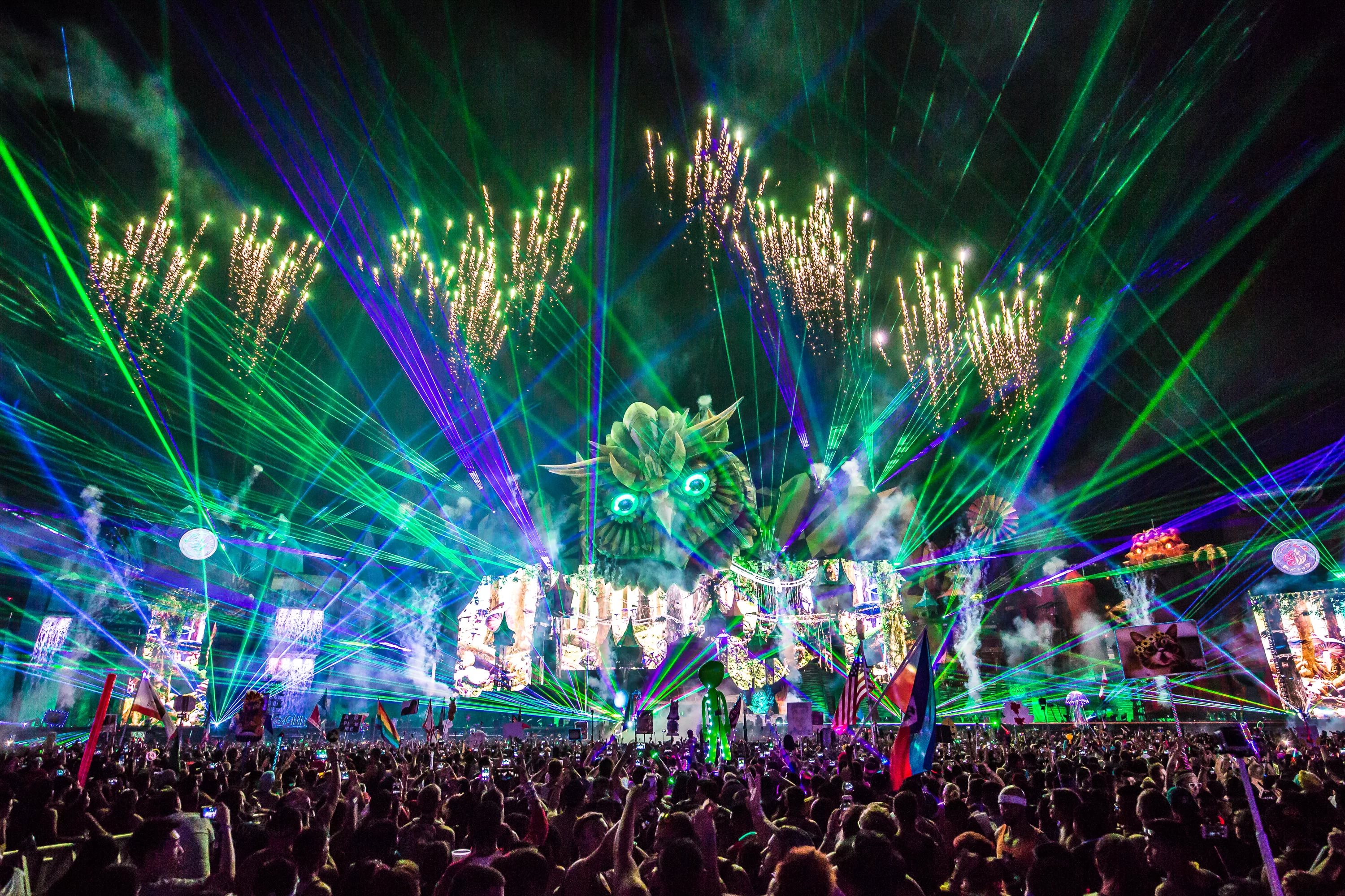 Edc Vegas 2015 Main Stage , HD Wallpaper & Backgrounds