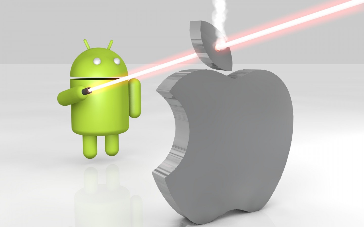 Android Vs Apple , HD Wallpaper & Backgrounds