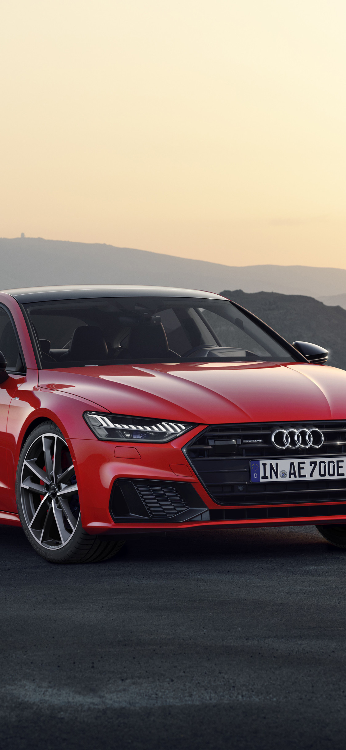 Audi A7 2019 Red , HD Wallpaper & Backgrounds