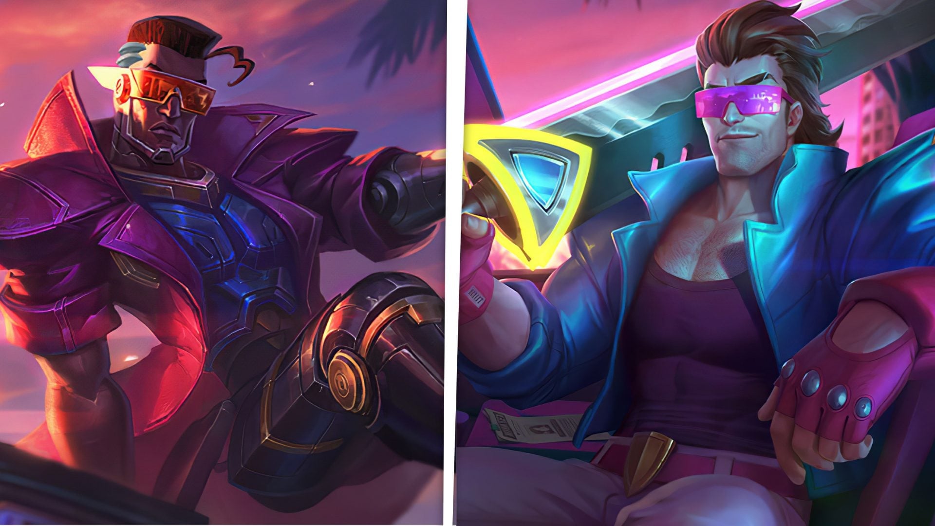 Demacia Vice Garen Demacia Vice Lucian Skins Arrive - Skin Garen Demacia Vice , HD Wallpaper & Backgrounds