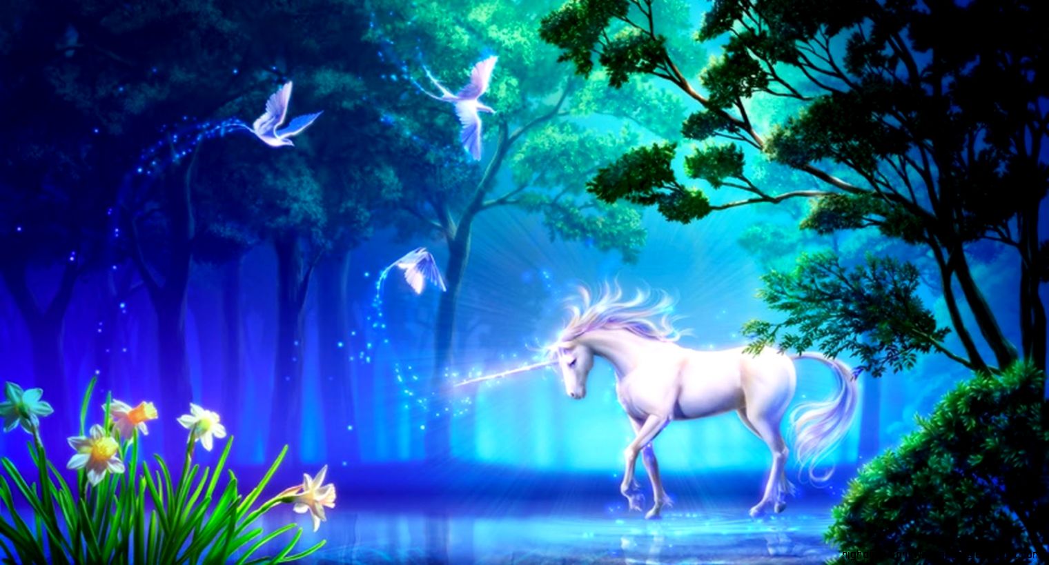 Unicorn Live Wallpaper Magic Android Apps On Google - Unicorn 3d Wallpaper Hd , HD Wallpaper & Backgrounds