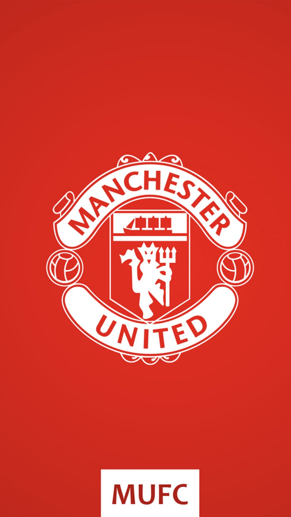 Manchester United Fc Logo Red Background 4k Ultra Hd - Manchester United Mobile Wallpaper Hd , HD Wallpaper & Backgrounds