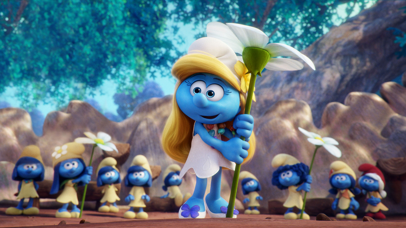 Smurfs The Lost Village Girls , HD Wallpaper & Backgrounds