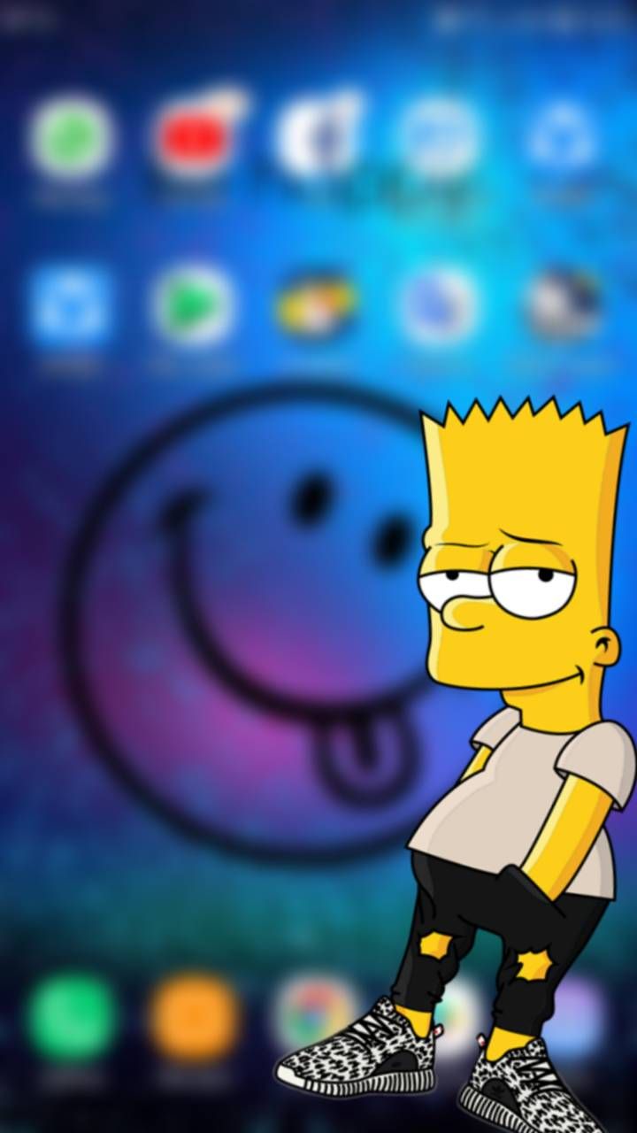 Bart Simpson Wallpaper Iphone , HD Wallpaper & Backgrounds