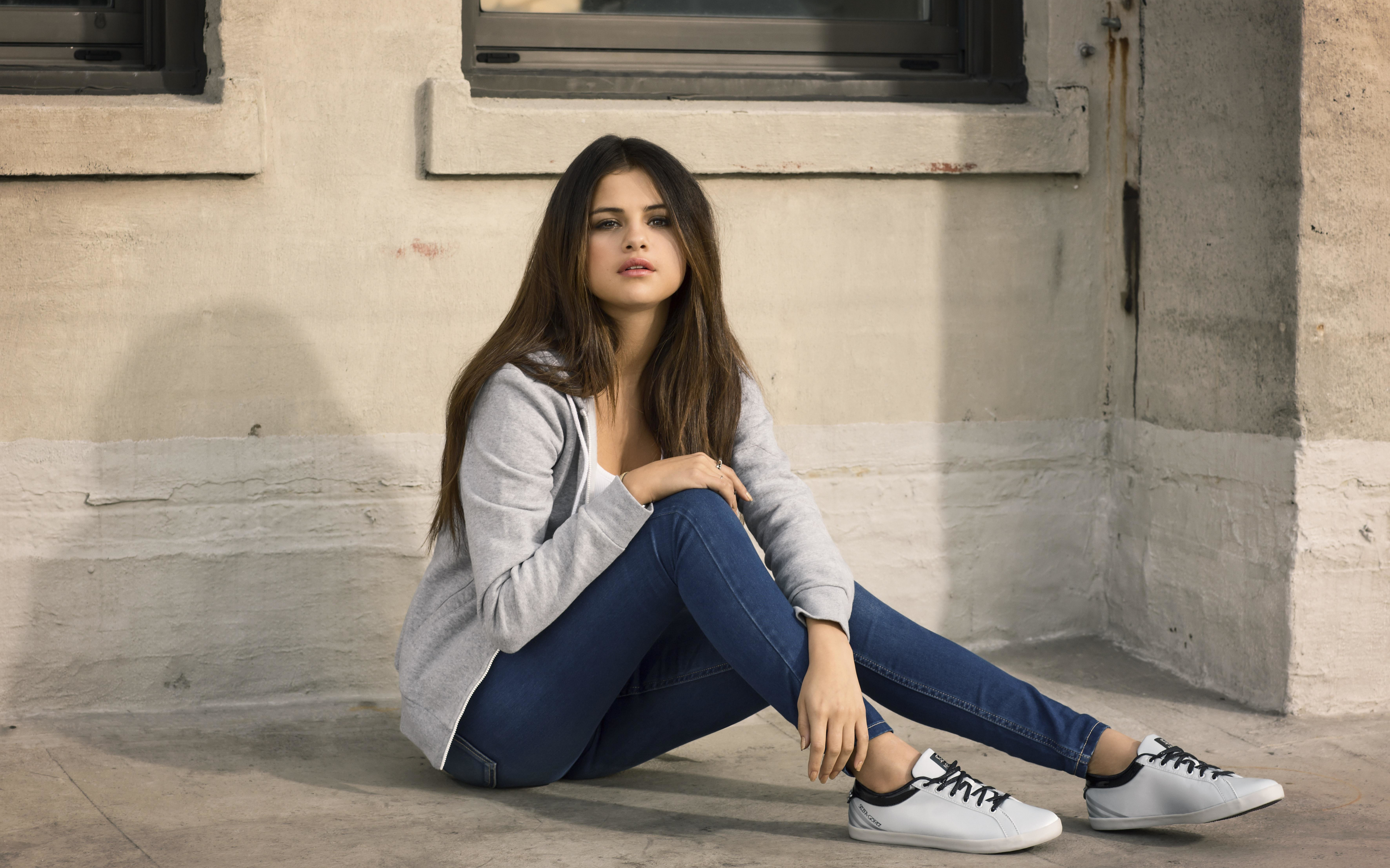 Selena Gomez, Blue Jeans, Actress, 2018, Wallpaper - Selena Gomez 4k Wallpaper 2018 , HD Wallpaper & Backgrounds