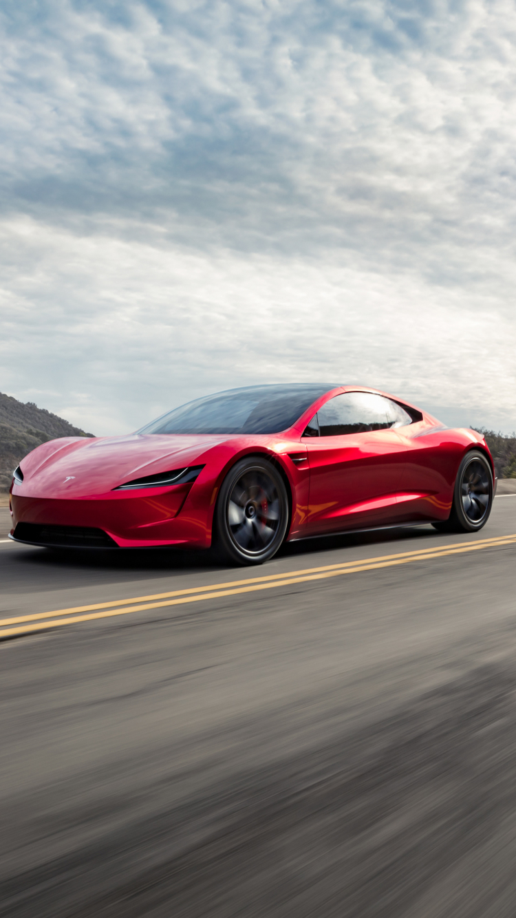 Tesla Roadster Wallpaper Phone , HD Wallpaper & Backgrounds