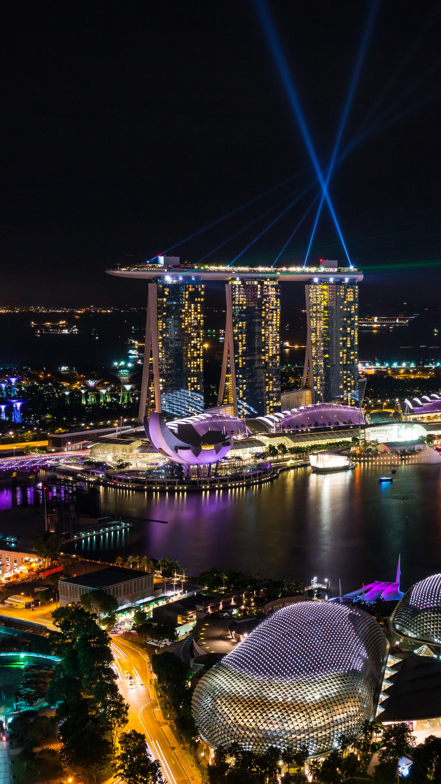 Singapore Night , HD Wallpaper & Backgrounds