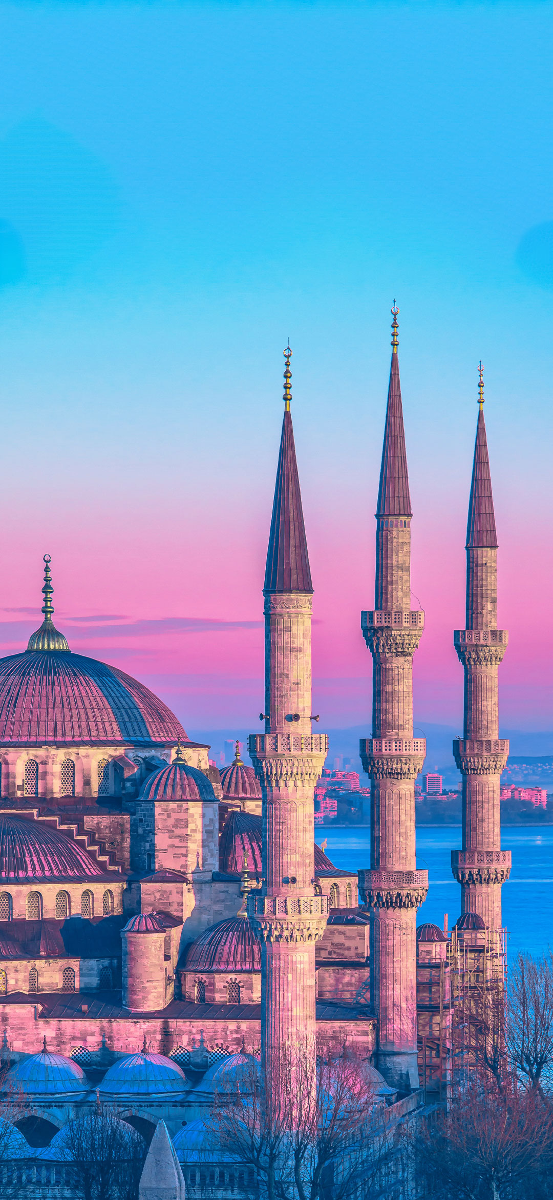 Turkey Masjid Hd Islamic Wallpaper - Sultan Ahmed Mosque , HD Wallpaper & Backgrounds