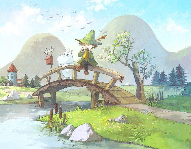 Moomin Valley , HD Wallpaper & Backgrounds