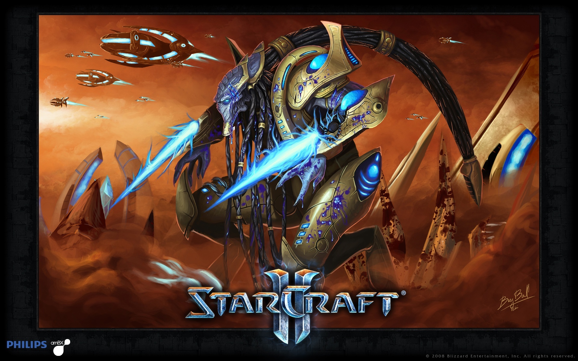 Starcraft 2 Protoss Zealot , HD Wallpaper & Backgrounds