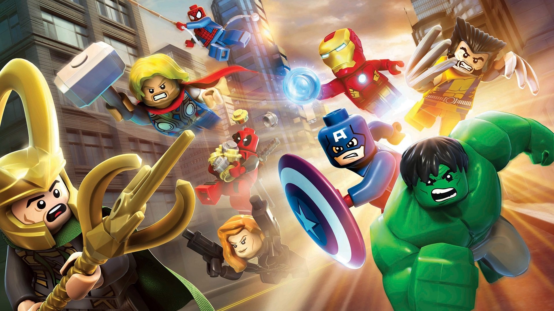 Best Lego Marvel Super Heroes Wallpaper Id - Lego Marvel Super Heroes , HD Wallpaper & Backgrounds