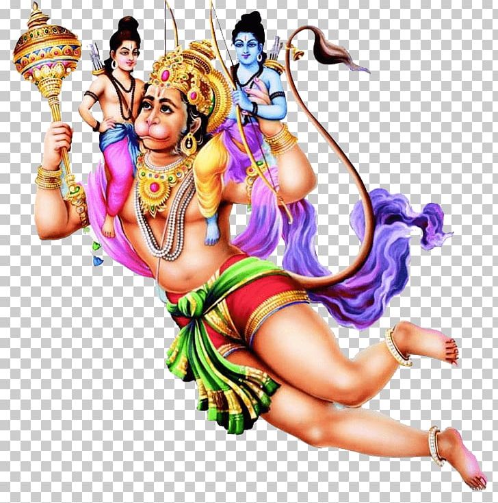 Sankat Mochan Hanuman Temple Rama Mahadeva Lakshmana - Hanuman Flying Images Hd , HD Wallpaper & Backgrounds