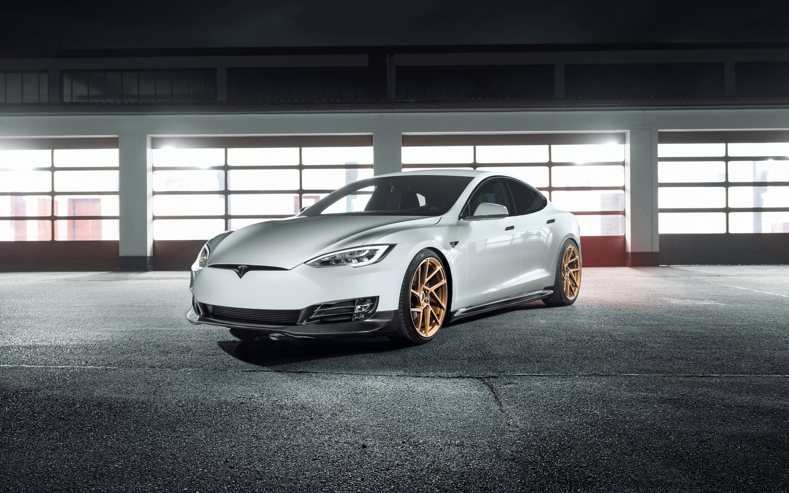 Wallpaper Of Car, Tesla Model S, Tesla Motors, White - Novitec Model S , HD Wallpaper & Backgrounds