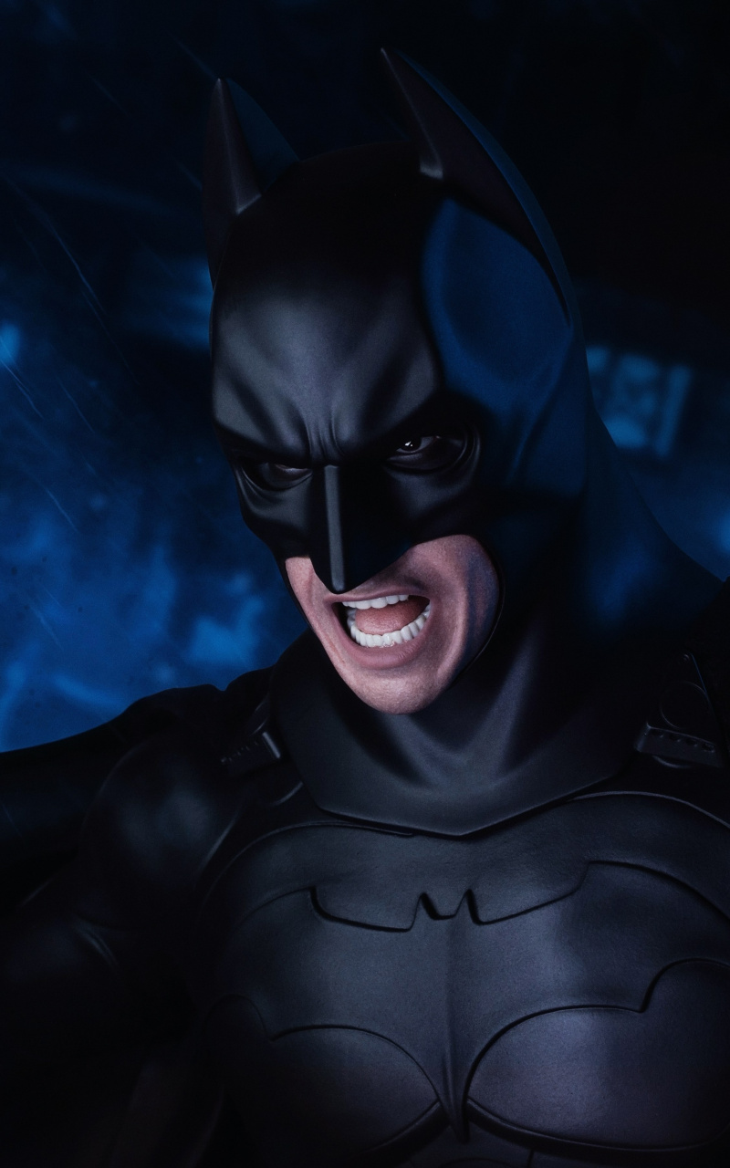 Angry Batman , HD Wallpaper & Backgrounds