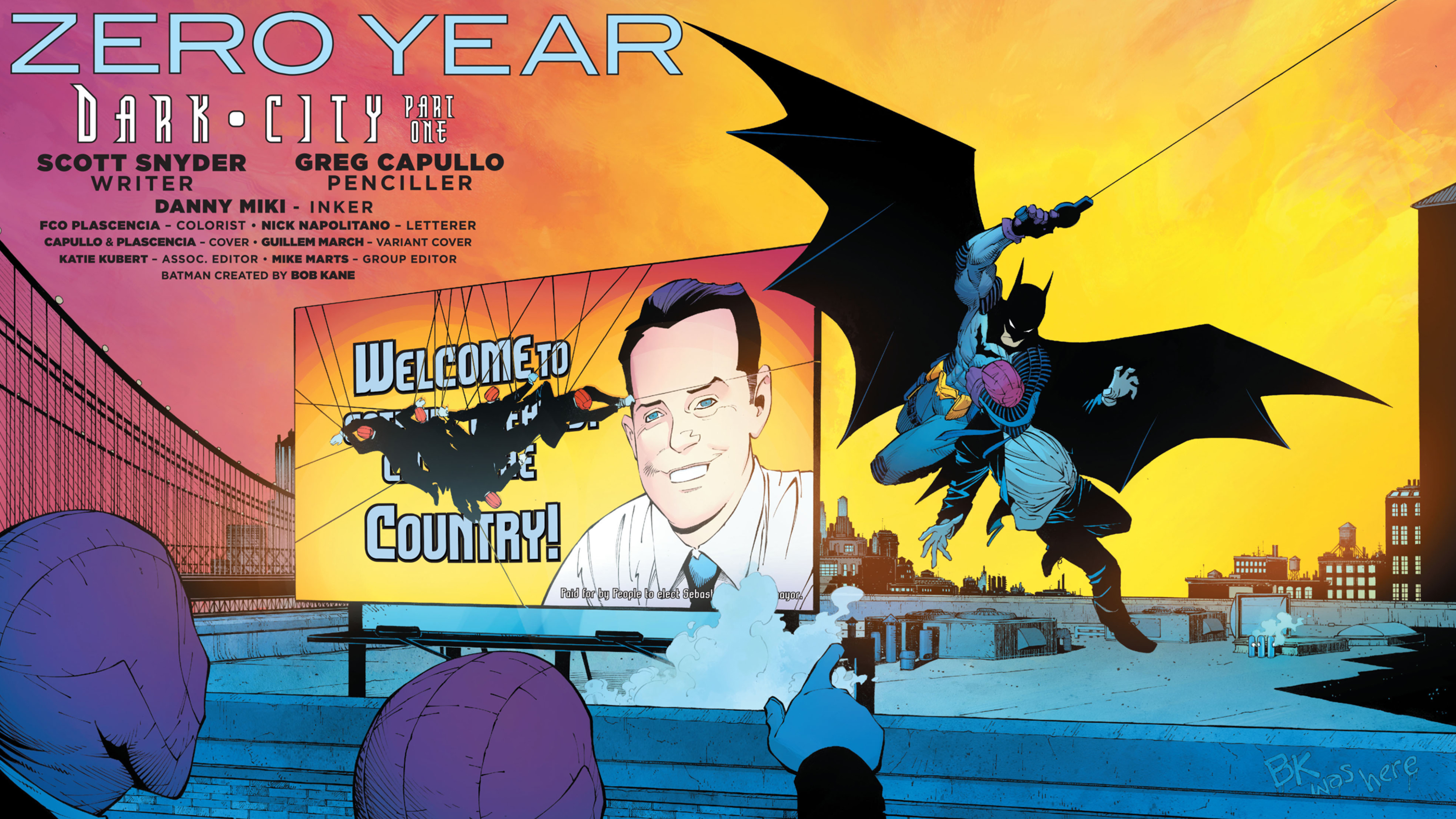 Batman Zero Year , HD Wallpaper & Backgrounds