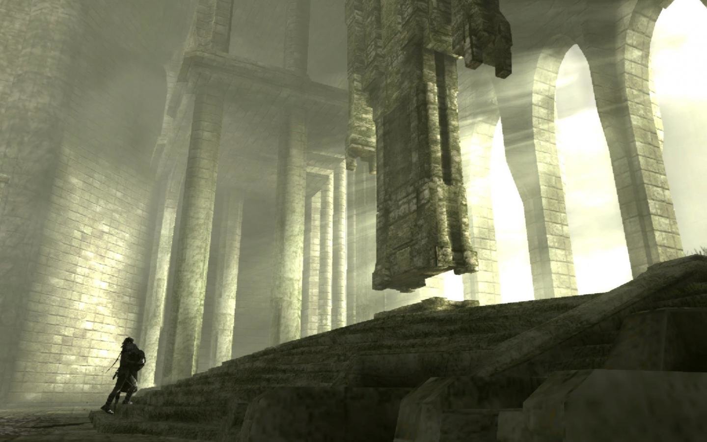 Download Hd Shadow Of The Colossus Pc Wallpaper Id - Shadow Of The Colossus Lighting , HD Wallpaper & Backgrounds