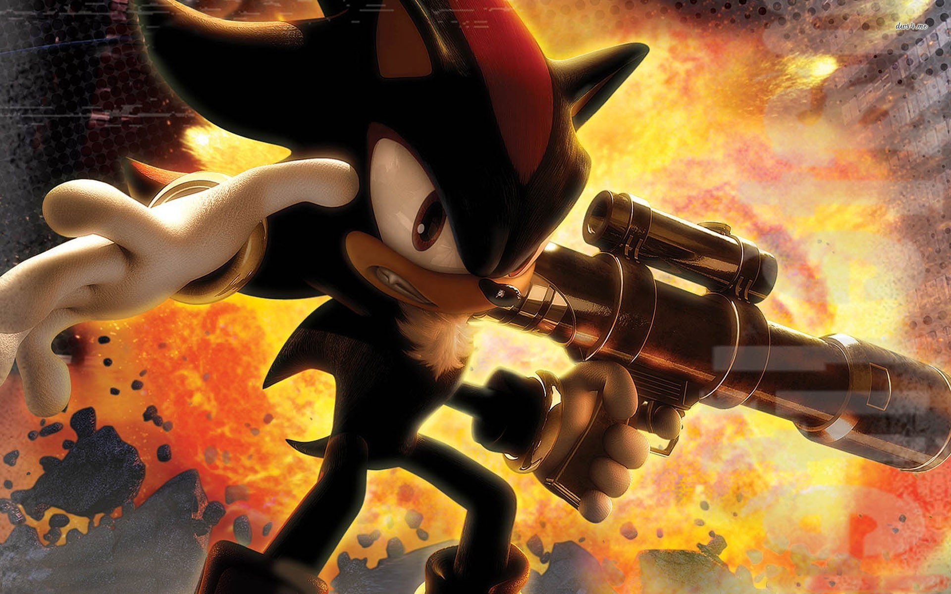Shadow The Hedgehog Game Art , HD Wallpaper & Backgrounds