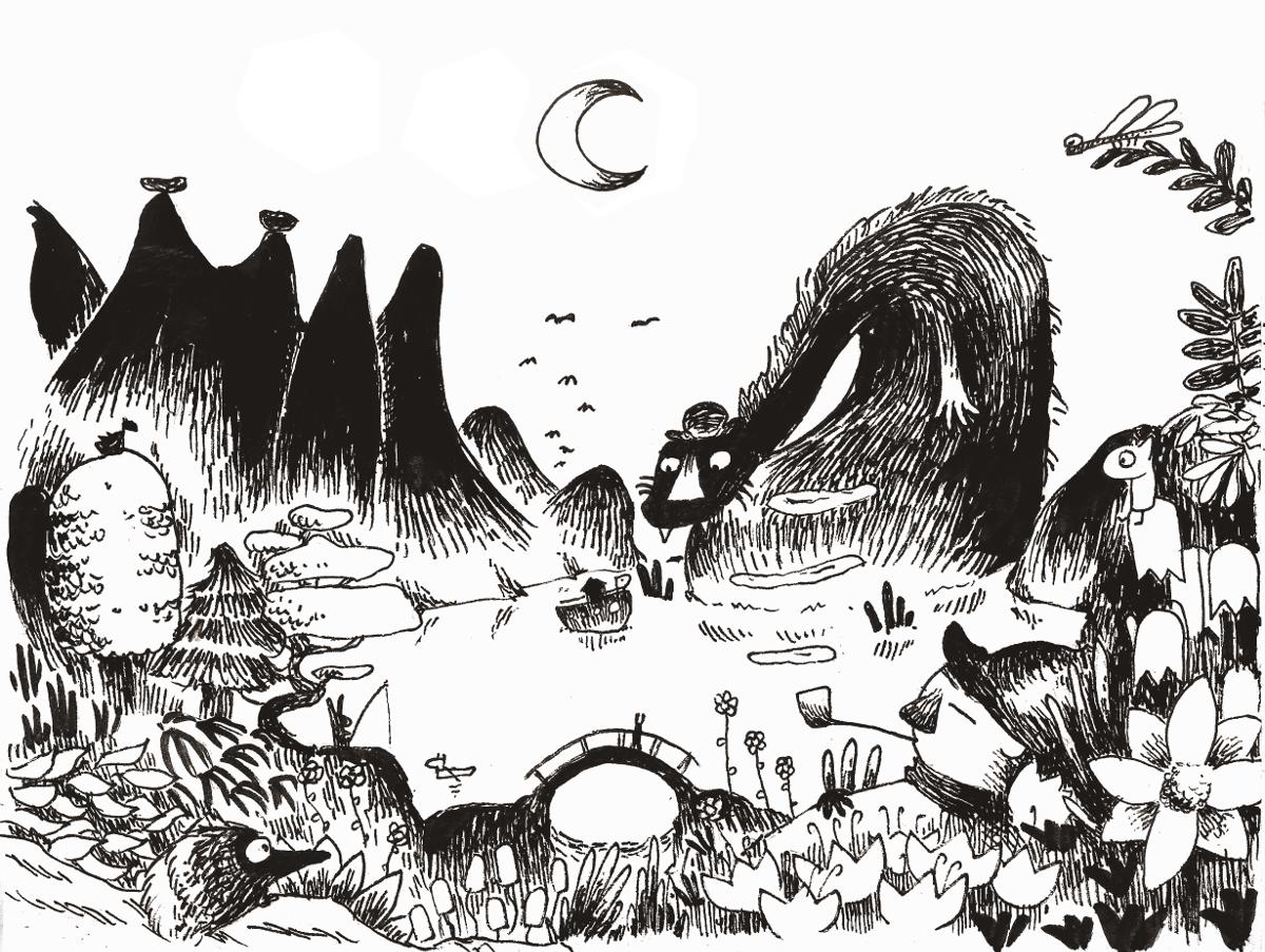 Tove Jansson Moomin Hd Wallpaper Backgrounds Download