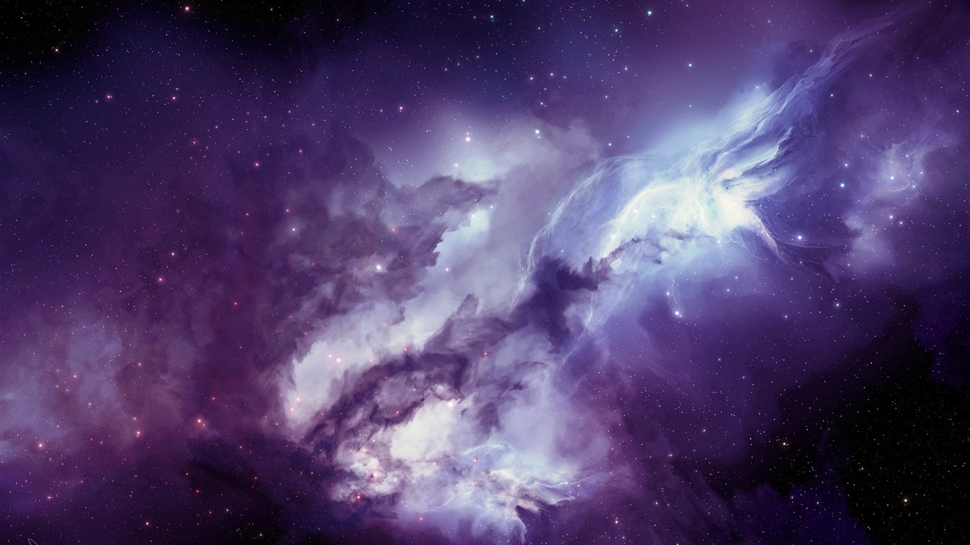 Angel Galaxy-universe Hd Wallpapers2013 - Galaxy Wallpaper 4k , HD Wallpaper & Backgrounds