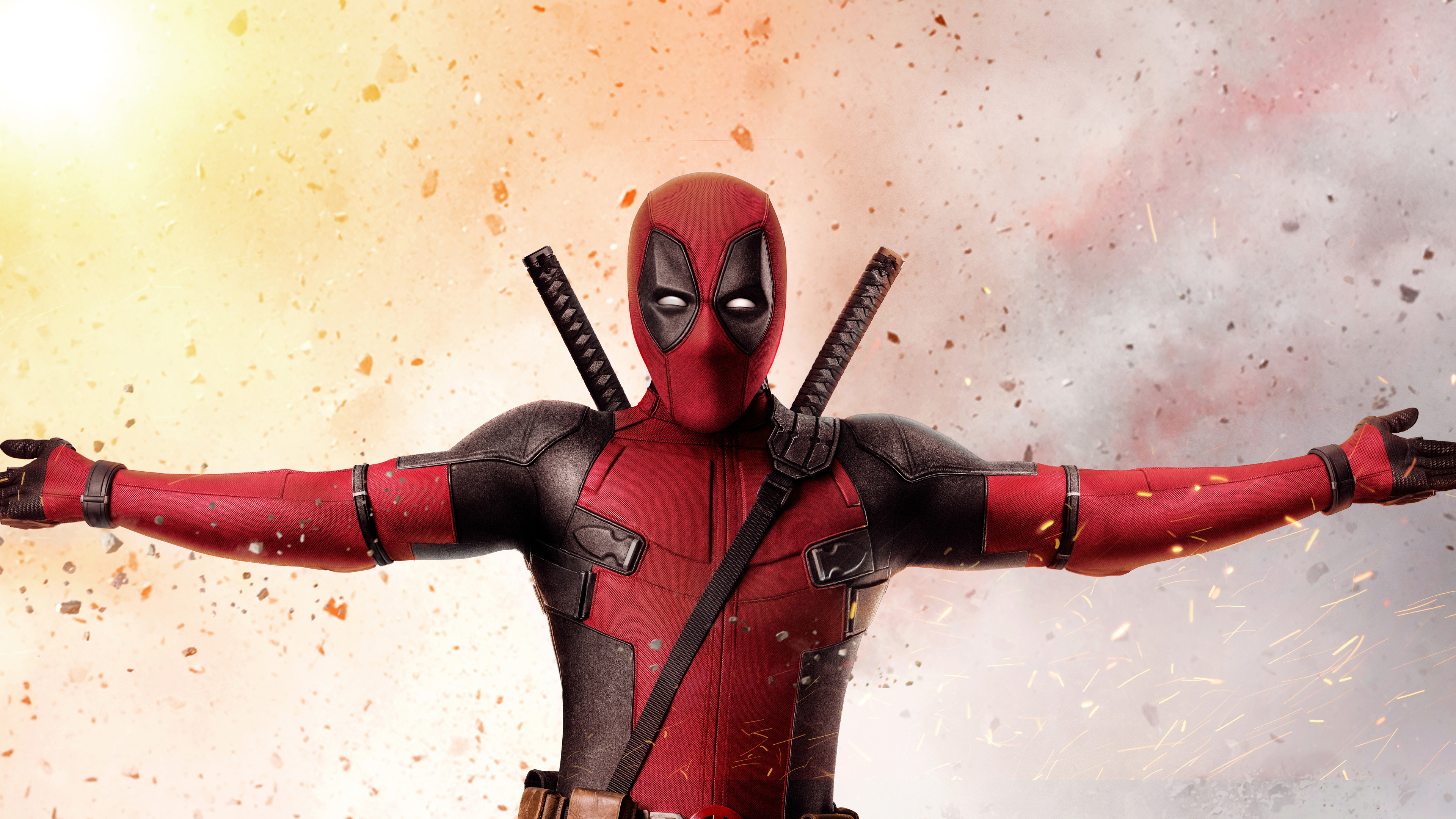 Deadpool 2 4k - Background Deadpool , HD Wallpaper & Backgrounds