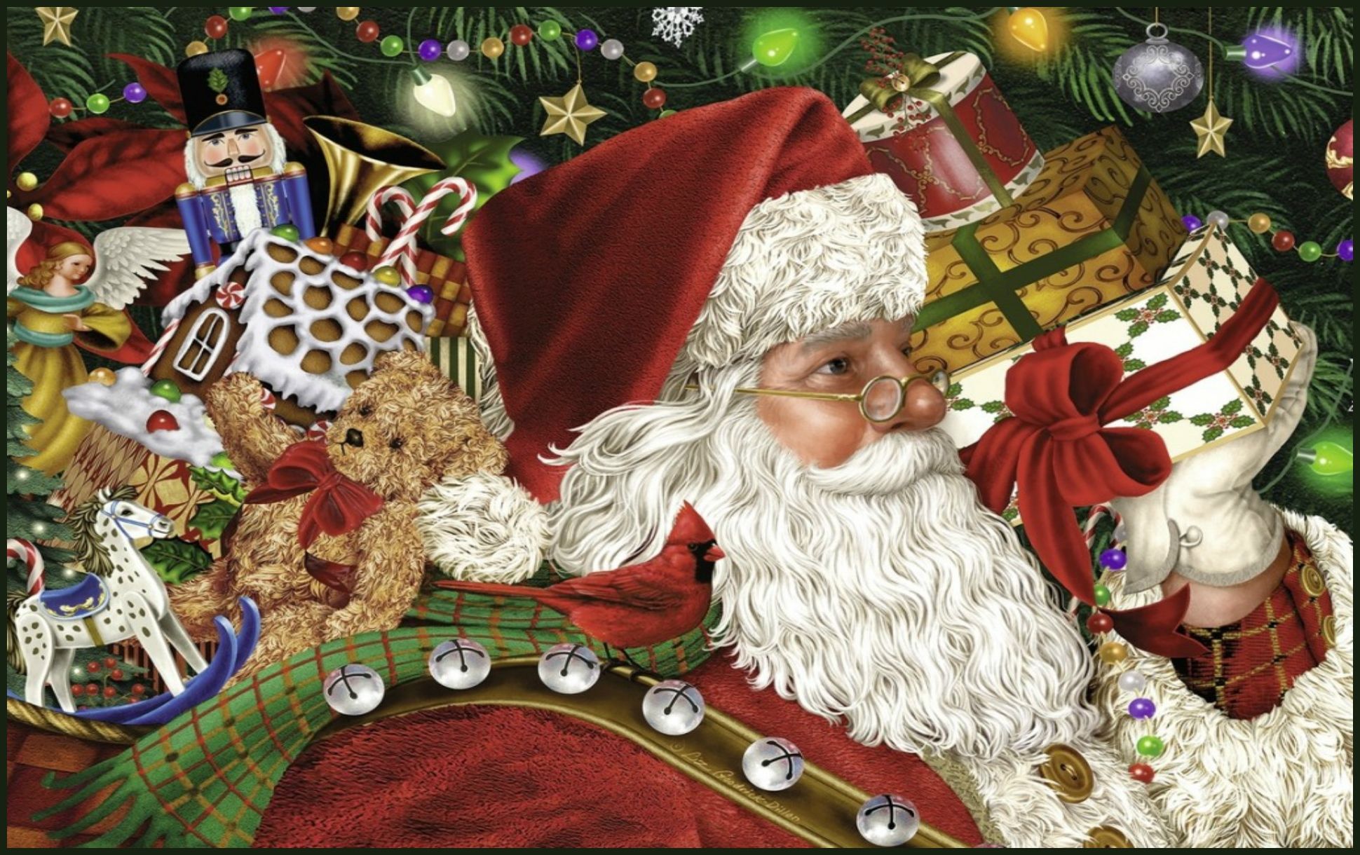 Ravensburger Puzzle Santa Claus , HD Wallpaper & Backgrounds