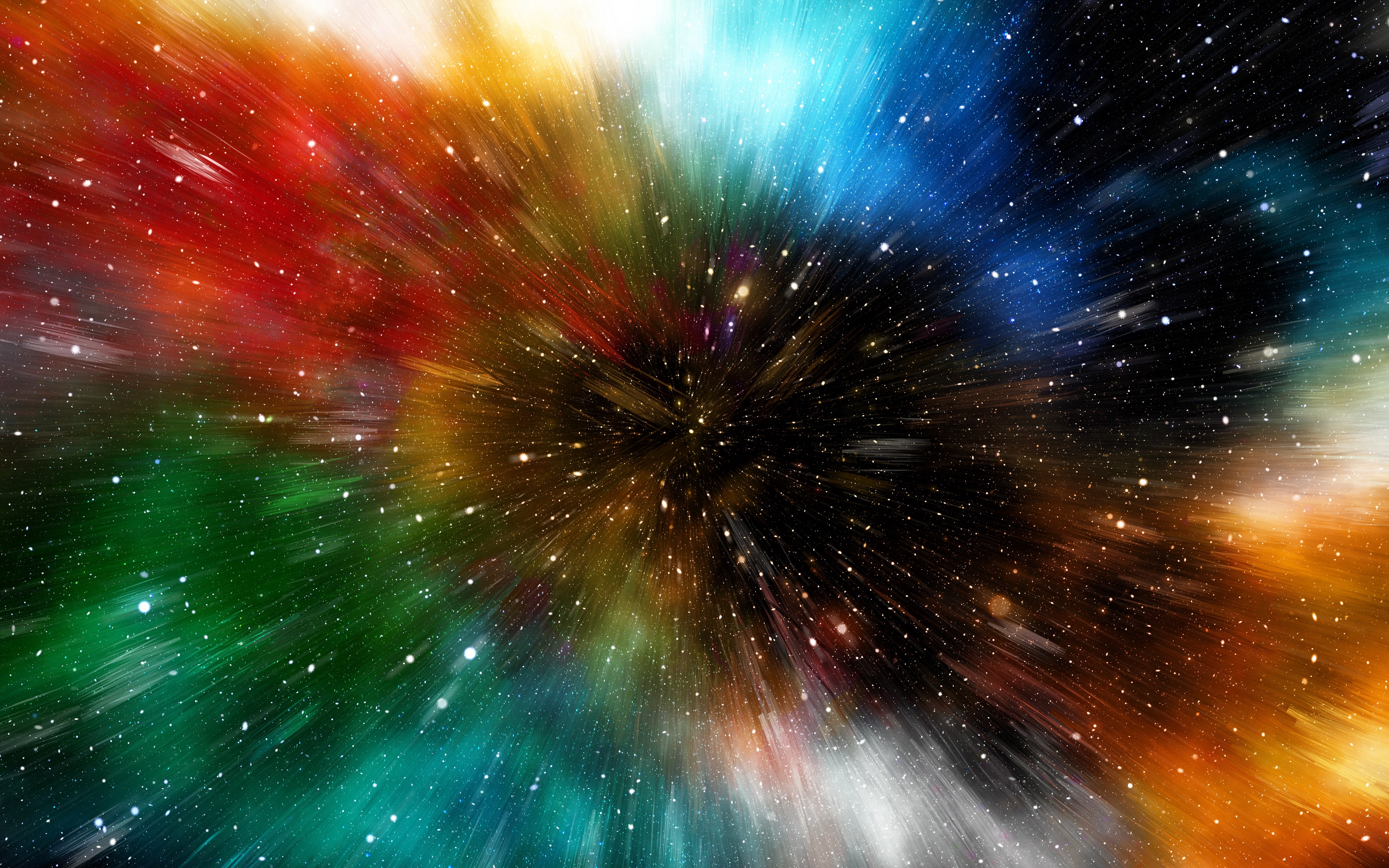 Wallpaper Universe, Galaxy, Multicolored, Immersion - Imagea 2020 Happy New Year , HD Wallpaper & Backgrounds