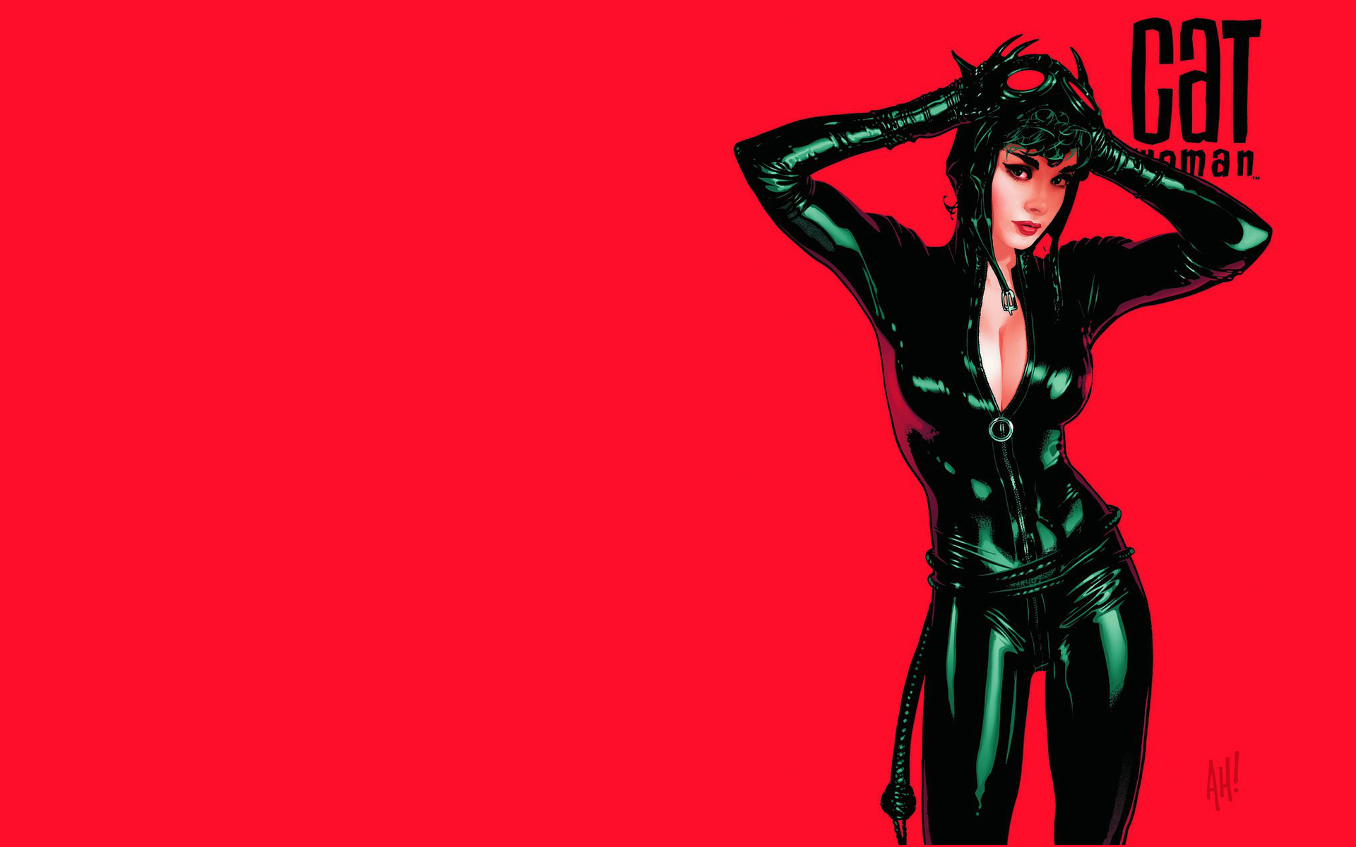 Catwoman Comic Adam Hughes , HD Wallpaper & Backgrounds
