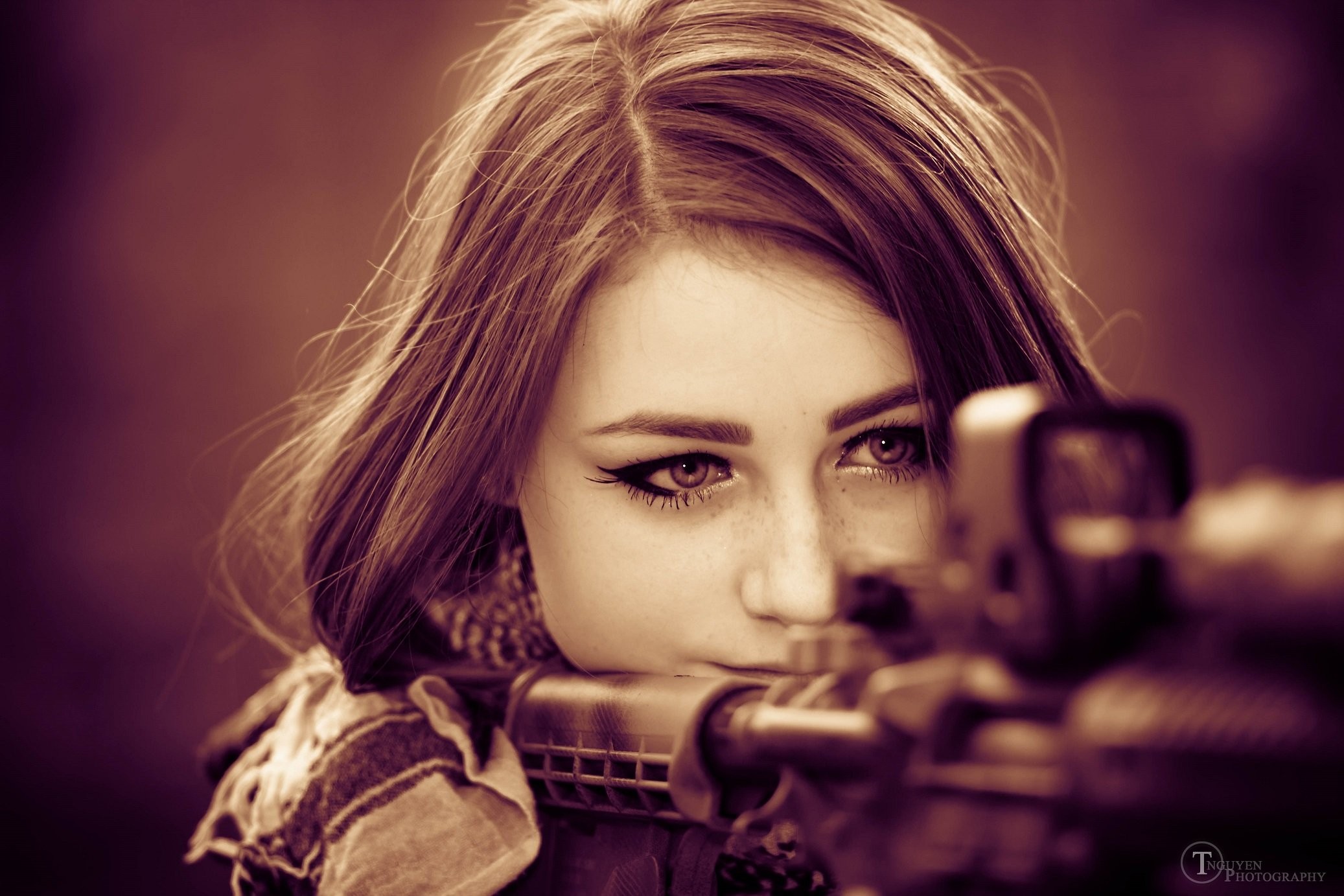 Sniper Girls Wallpaper Hd , HD Wallpaper & Backgrounds